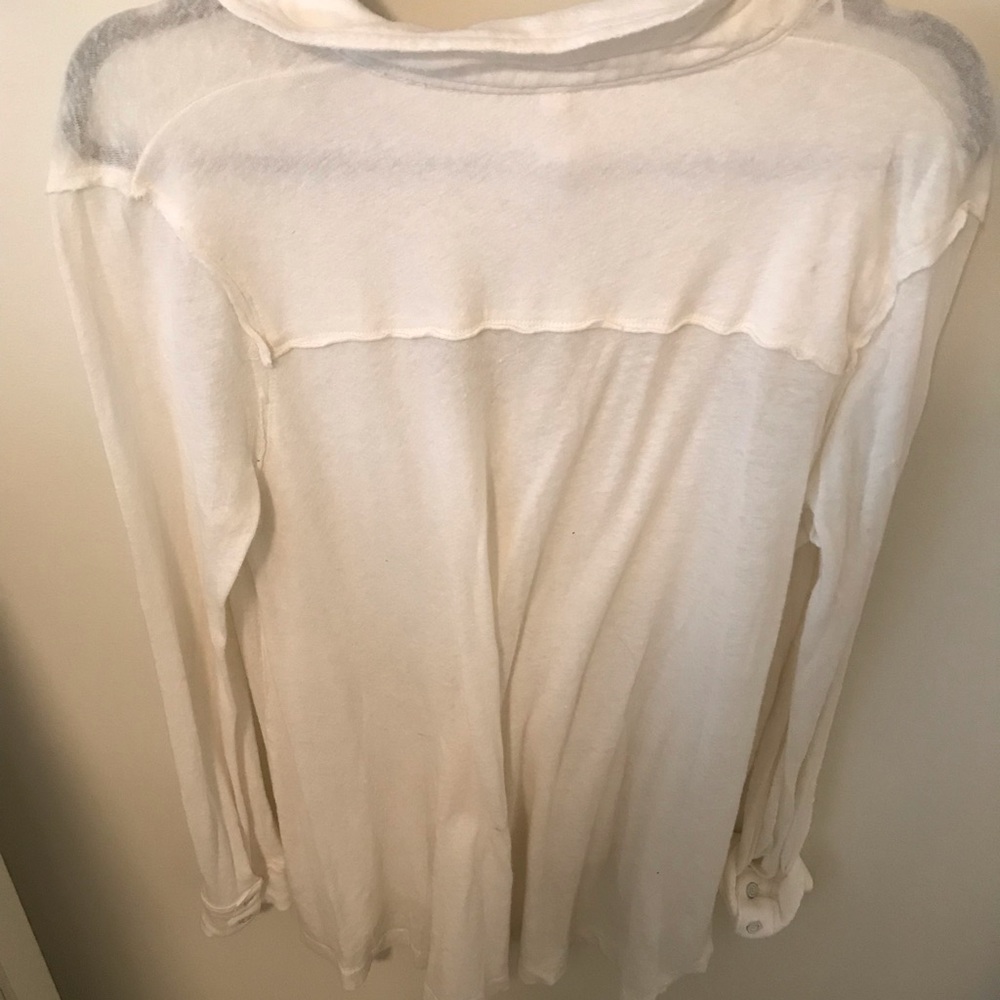Free people knit long sleeve shirt